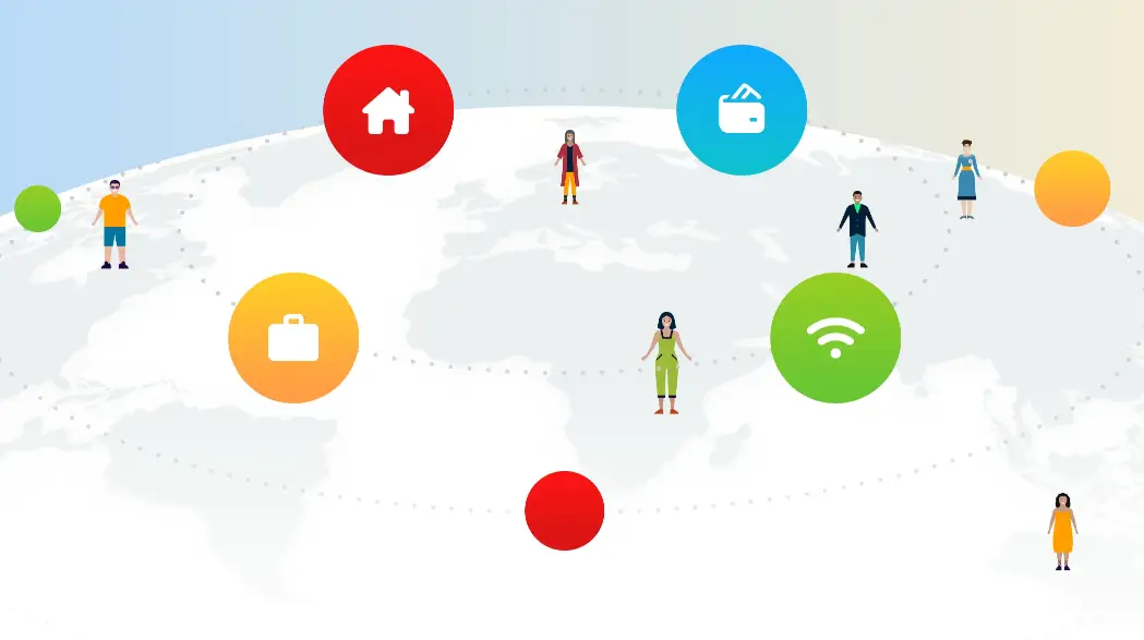 ミッションを具現化した画像